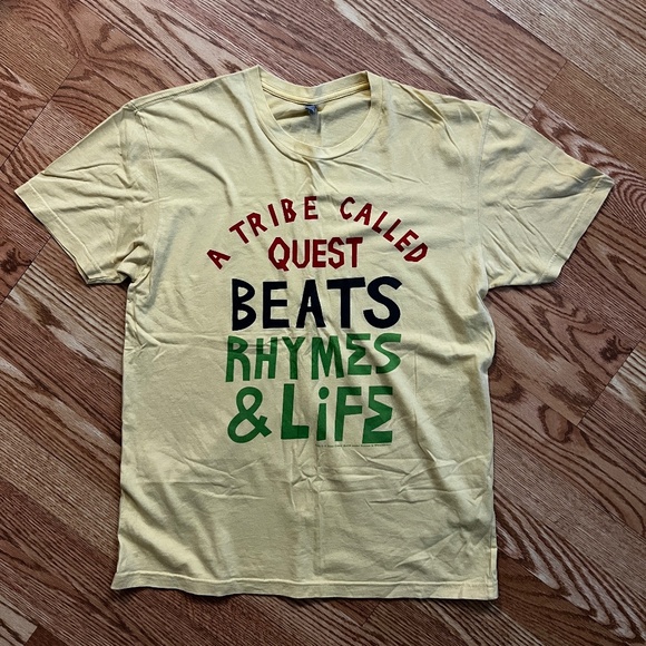 A Tribe Called Quest (ATCQ) Beats Rhymes & Life Classic Tee - Picture 1 of 4